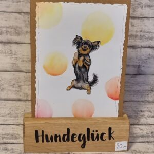 Leinenhalter "Hundeglück"