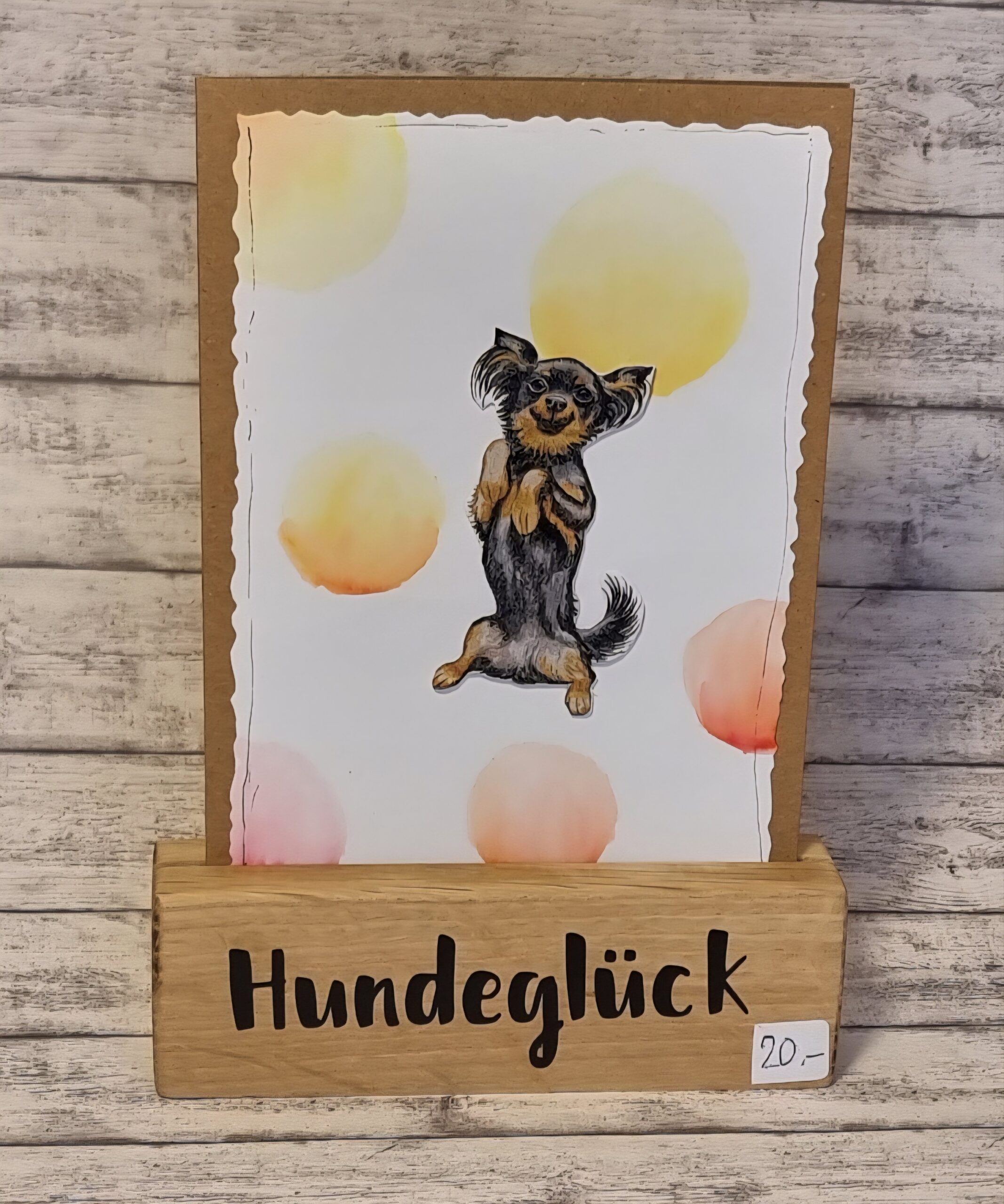 Leinenhalter "Hundeglück"